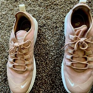 Pink Nike air max sneakers